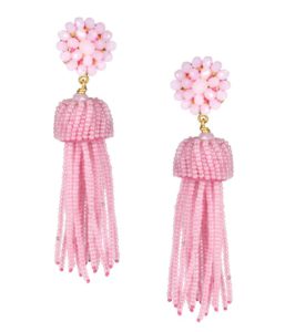 Lisi lerch Tassel earrings in cotton candy