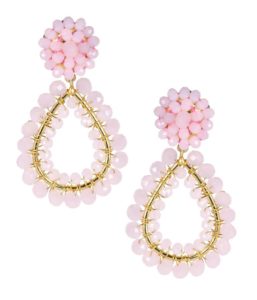 Lisi lerch margo earrings in Cotton Candy